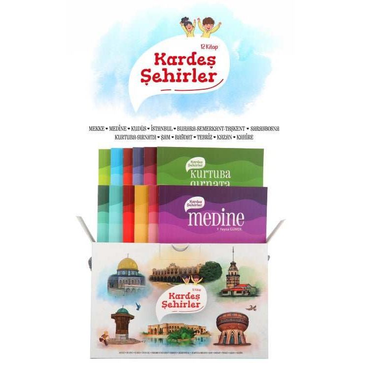 Kardeş Şehirler 12 Kitap Set - 9786257581202